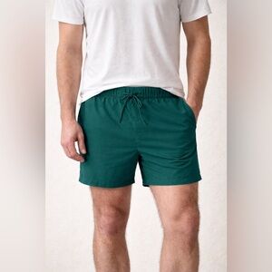 Original Use Pull On Shorts Men's S Mesh Lined Elastic Waist‎ Green Small